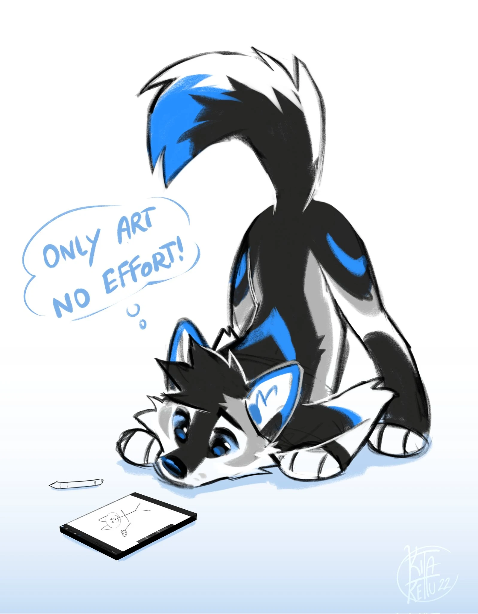 Daily Furry Art 129